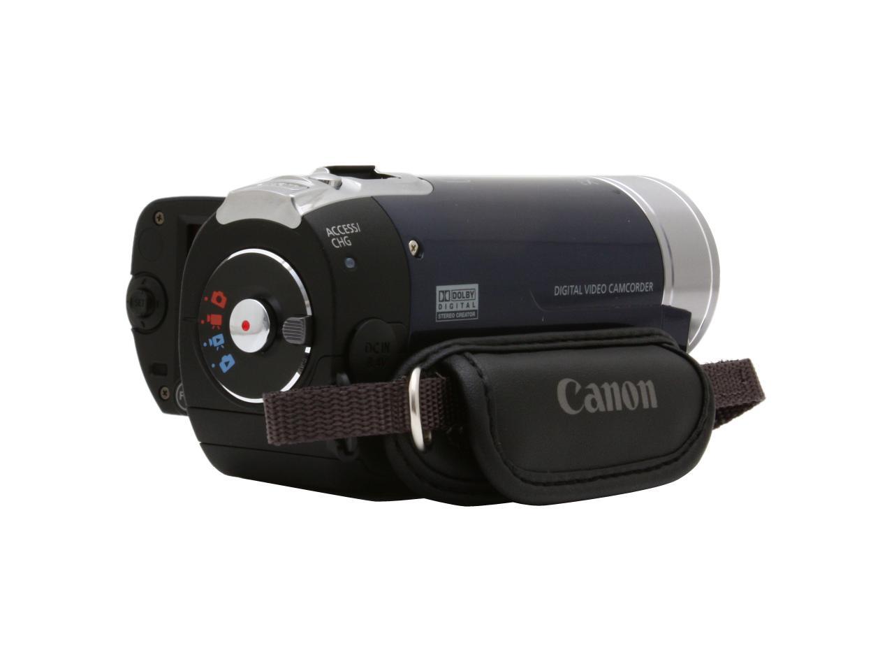 Canon FS100 Sapphire Blue 2.7"LCD 37X Optical Zoom Flash Memory