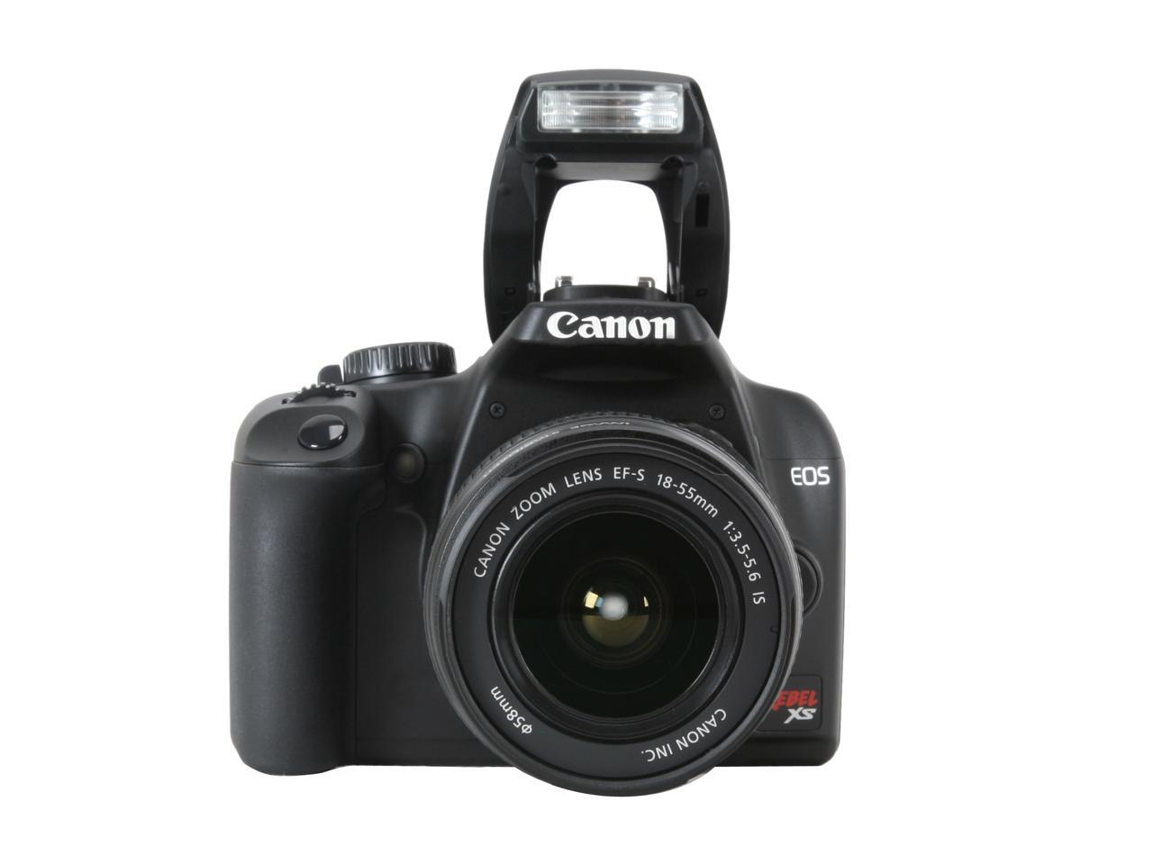 EOS Rebel XS 10.10 MP Canon Digital SLR Camera IS Lens Black