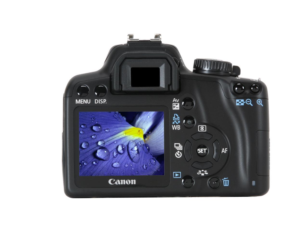 EOS Rebel XS 10.10 MP Canon Digital SLR Camera IS Lens Black