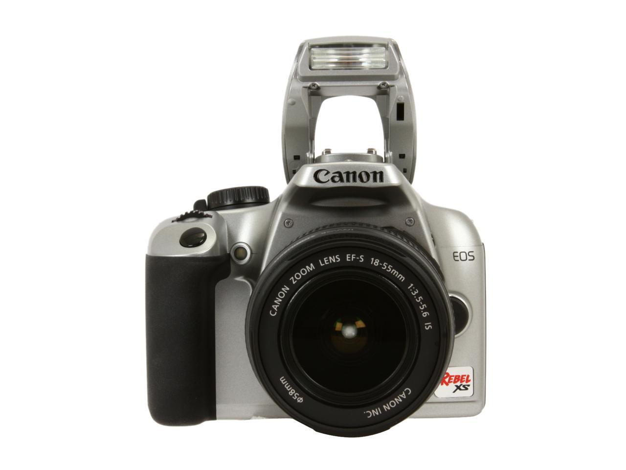 Canon EOS Rebel XS Silver Digital SLR Camera w/EFS 1855mm f/3.55.6