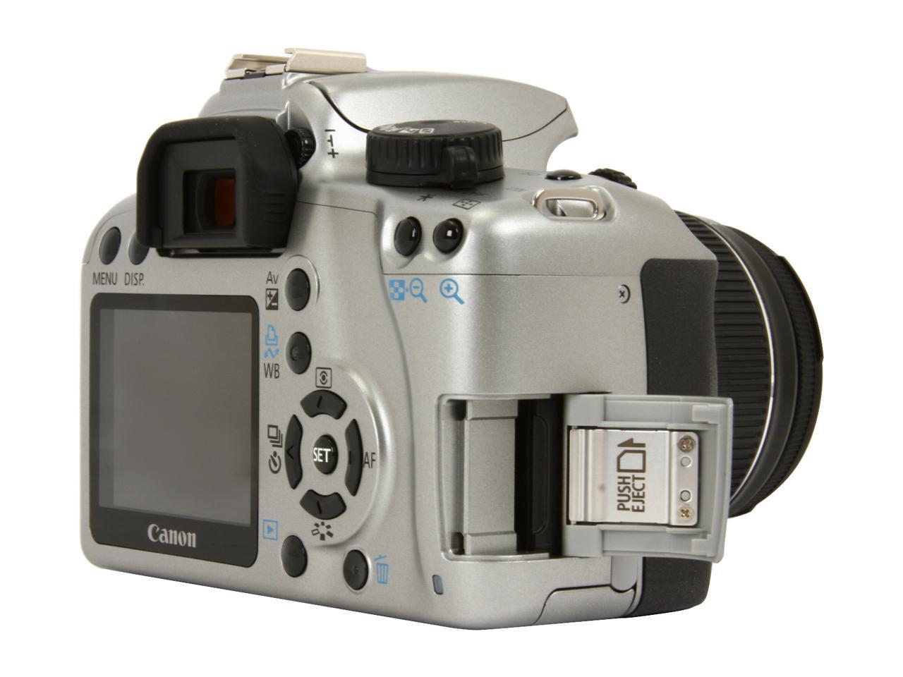 Canon EOS Rebel XS Silver Digital SLR Camera w/EFS 1855mm f/3.55.6