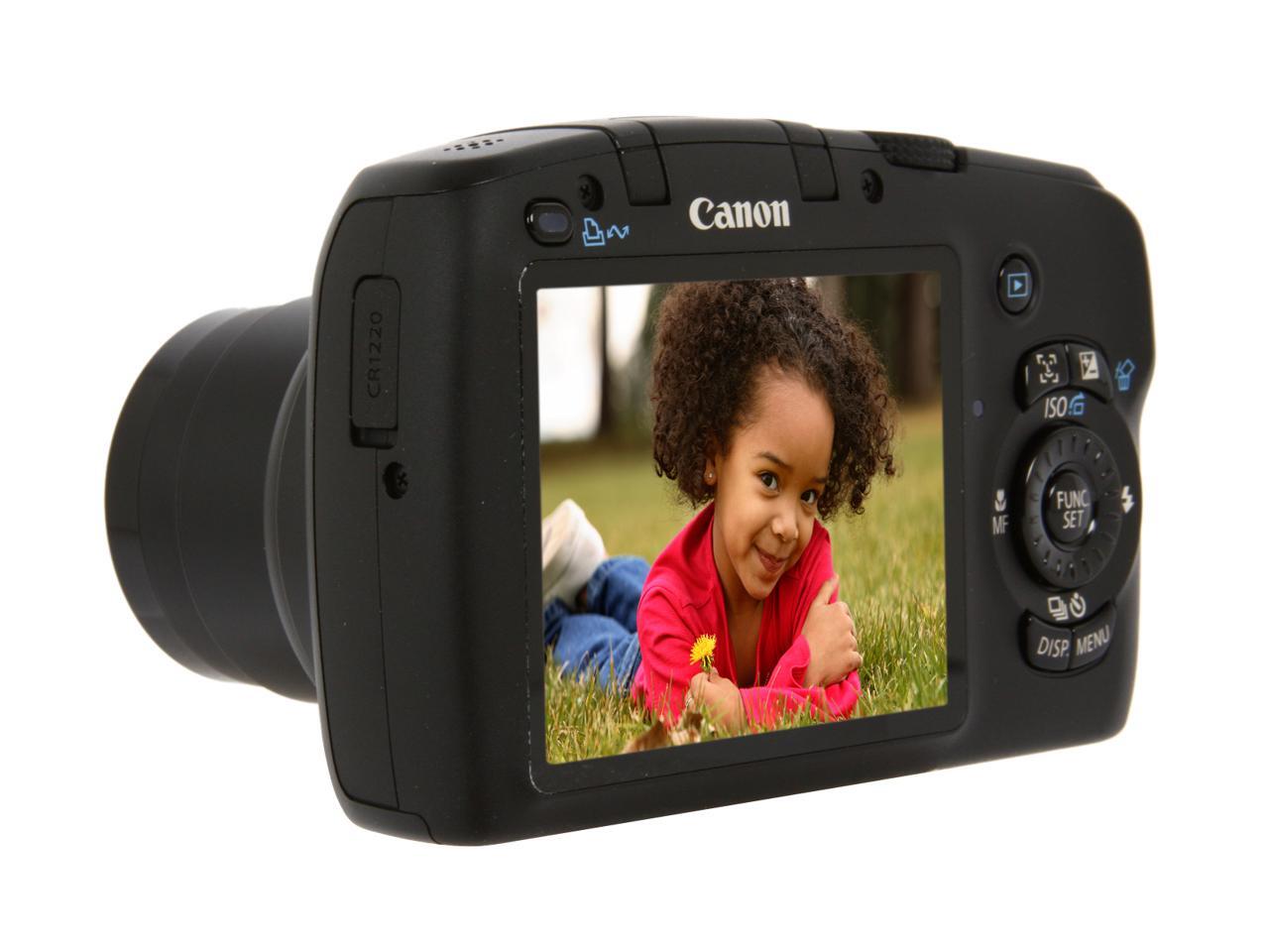 Canon PowerShot SX110 IS Black 9.0 MP Digital Camera