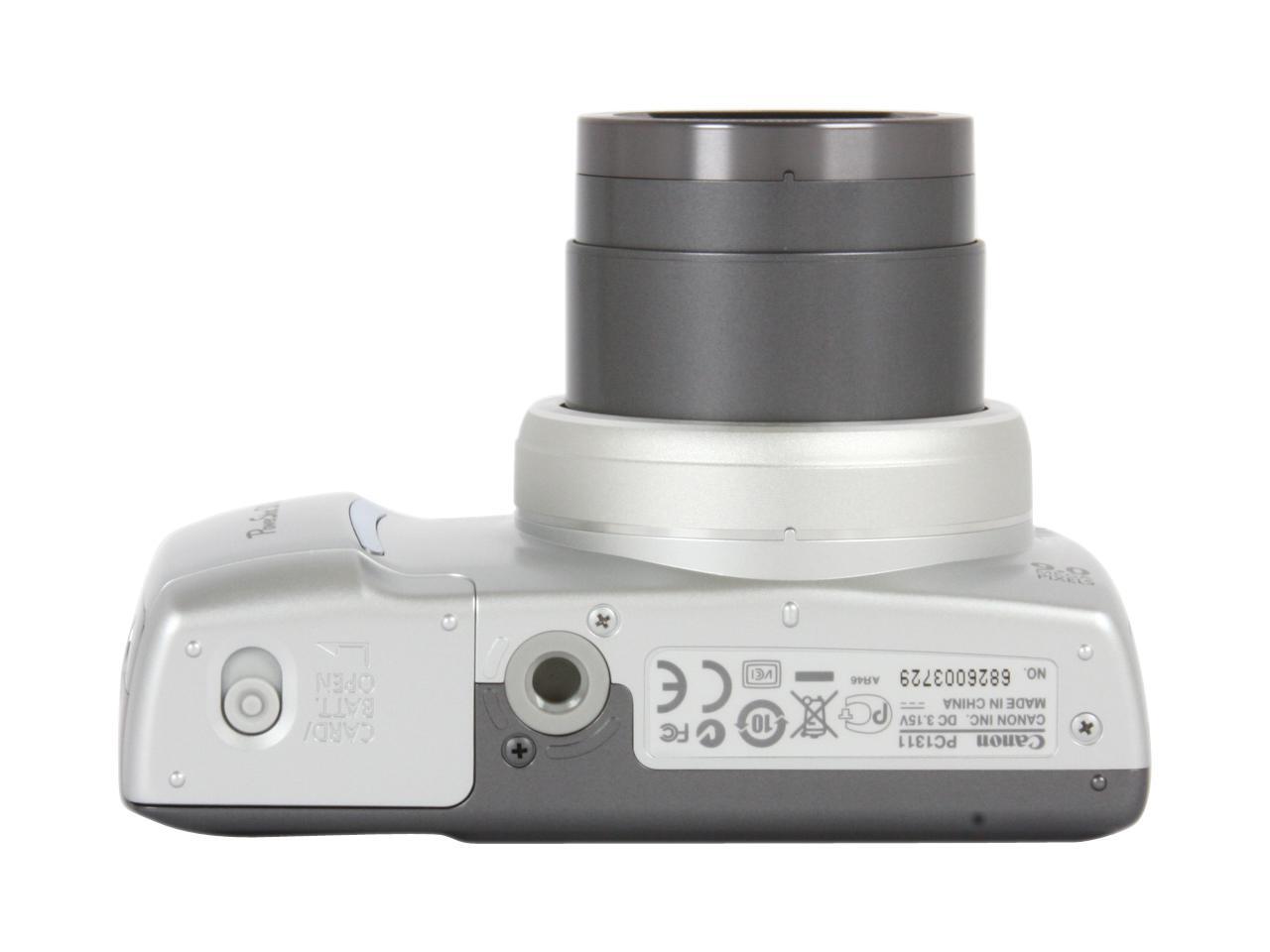 Canon PowerShot SX110 IS Silver 9 MP Digital Camera