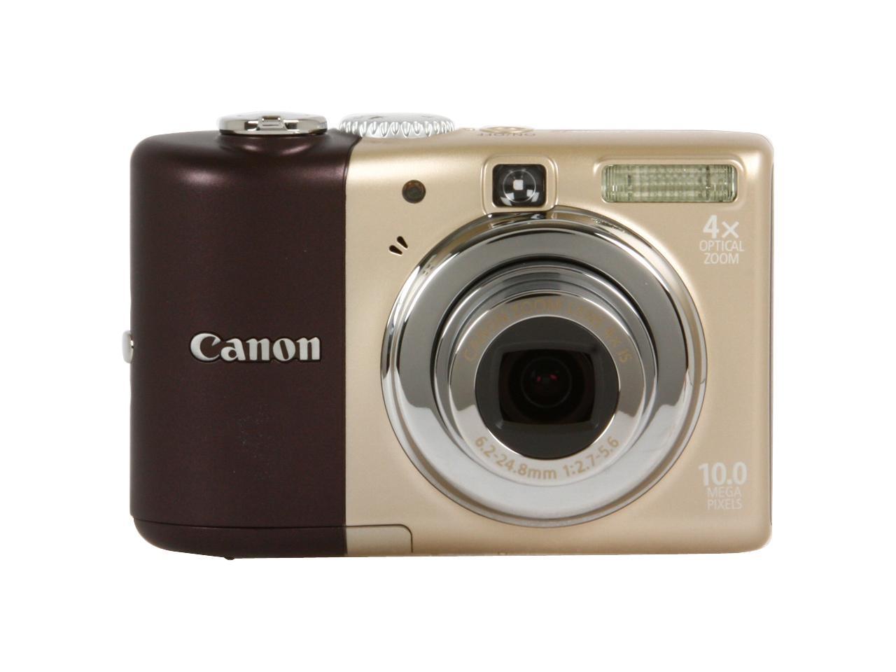 Canon PowerShot A1000 IS Brown 10.0 MP Digital Camera - Newegg.com