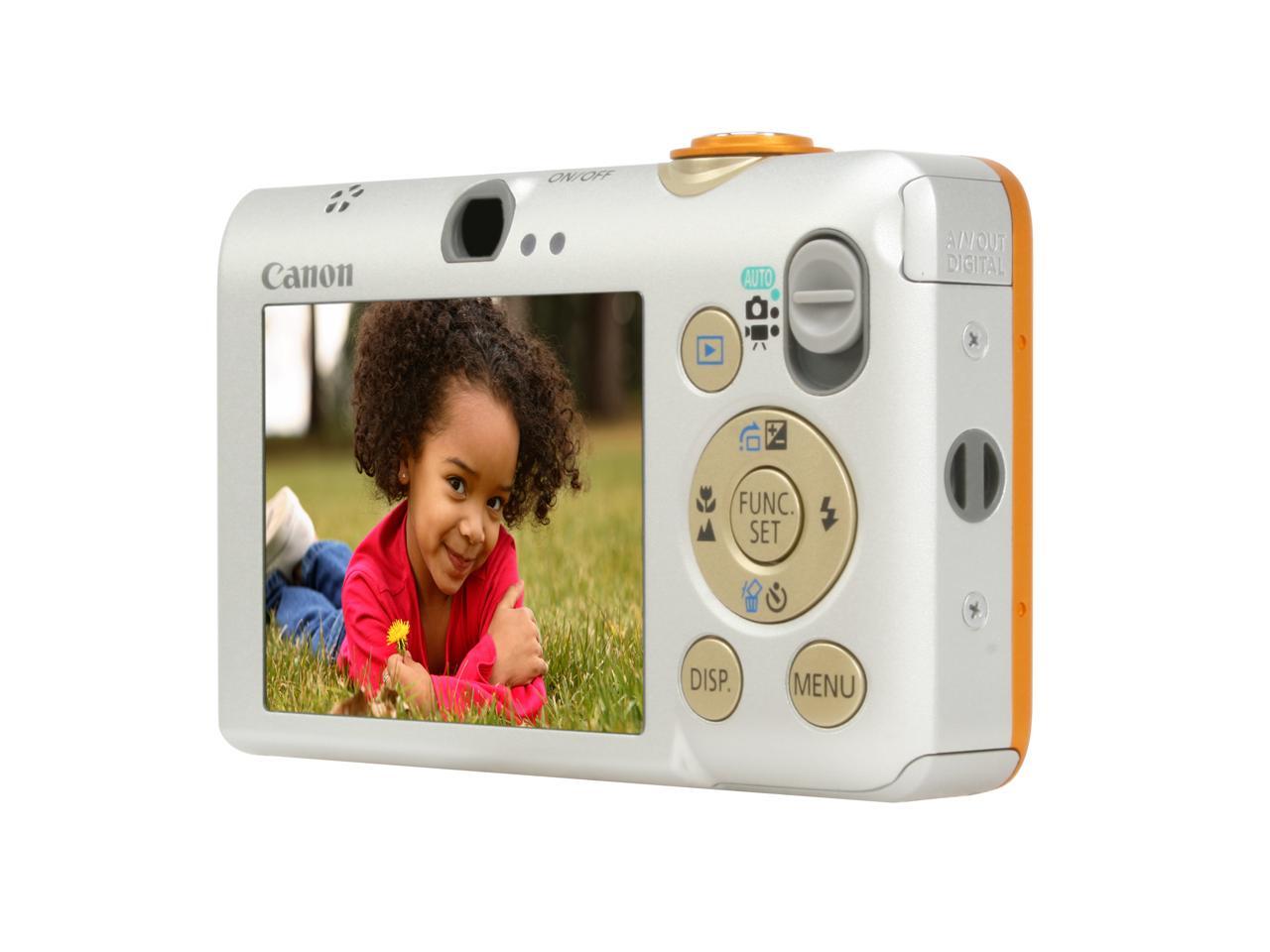 Canon PowerShot SD1200 IS Orange 10.0 MP Digital Camera