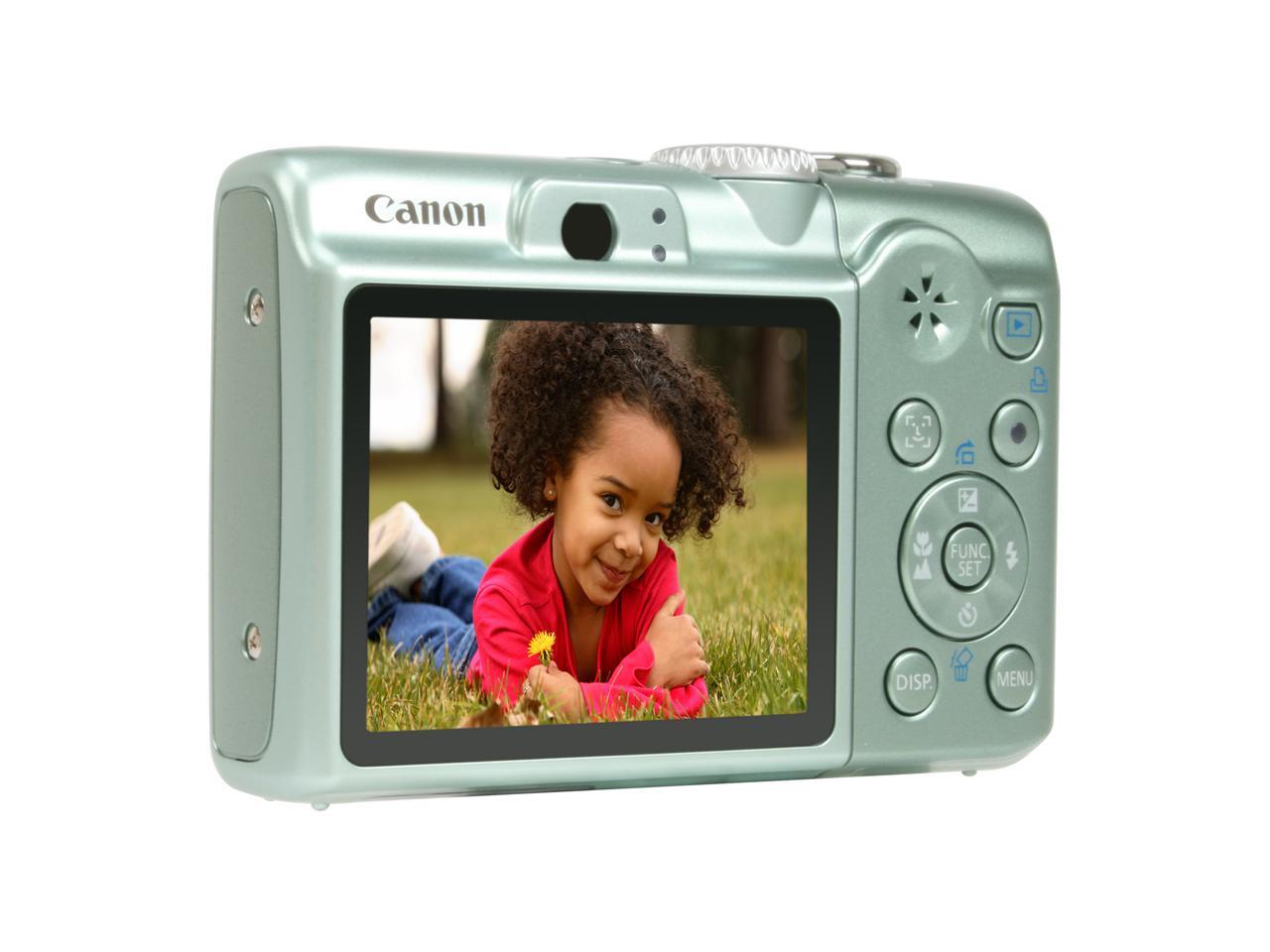 Canon PowerShot A1100 IS Green 12.1 MP Digital Camera