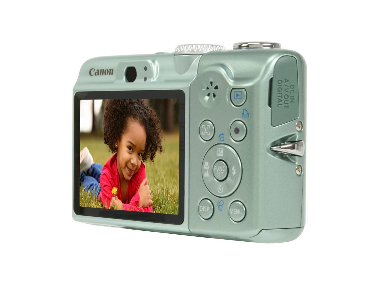 Canon PowerShot A1100 IS Green 12.1 MP Digital Camera