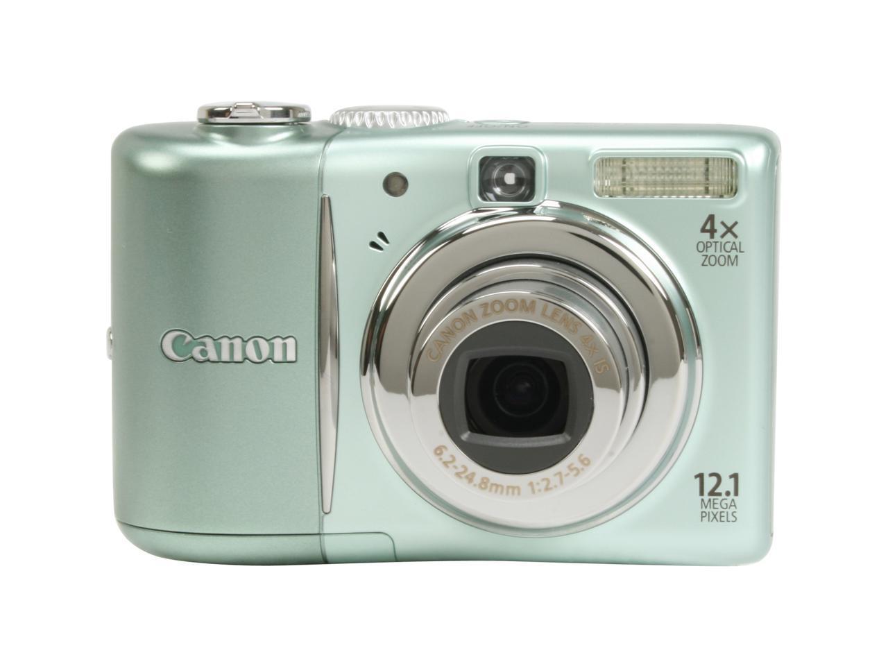 Canon PowerShot A1100 IS Green 12.1 MP Digital Camera