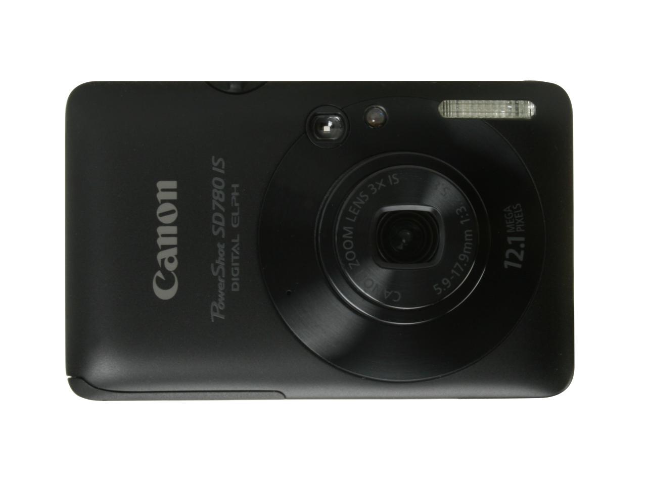Canon PowerShot SD780 IS Black 12.1 MP Digital Camera