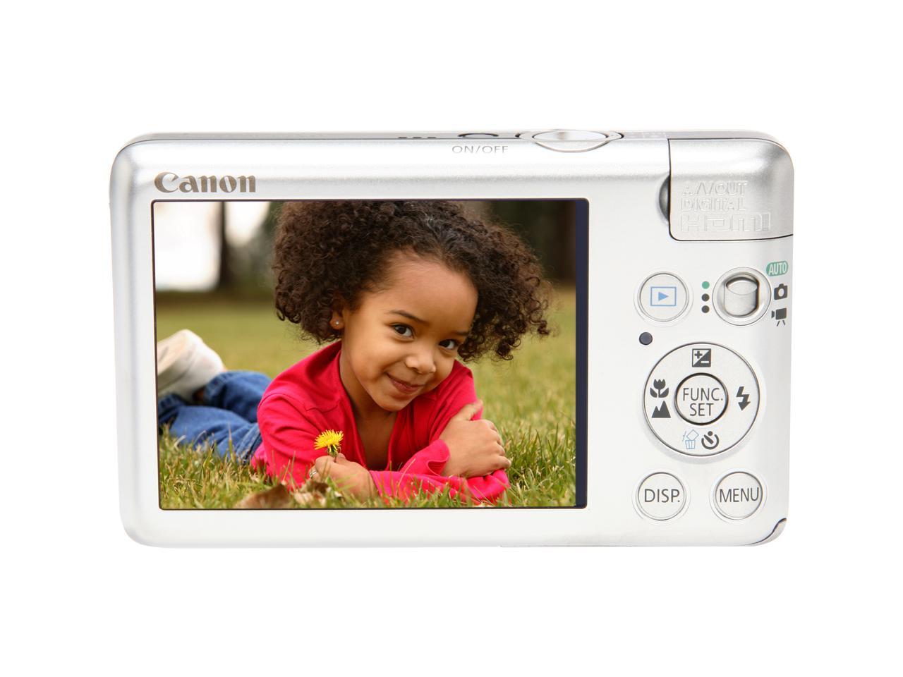 Canon PowerShot SD940 IS Silver 12.1 MP 28mm Wide Angle Digital Camera