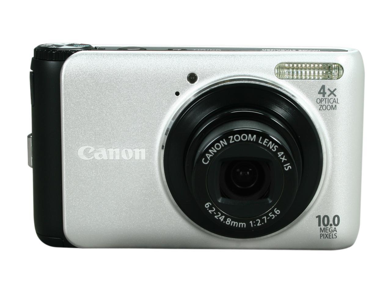 Canon PowerShot A3000 IS Silver 10.0 MP Digital Camera
