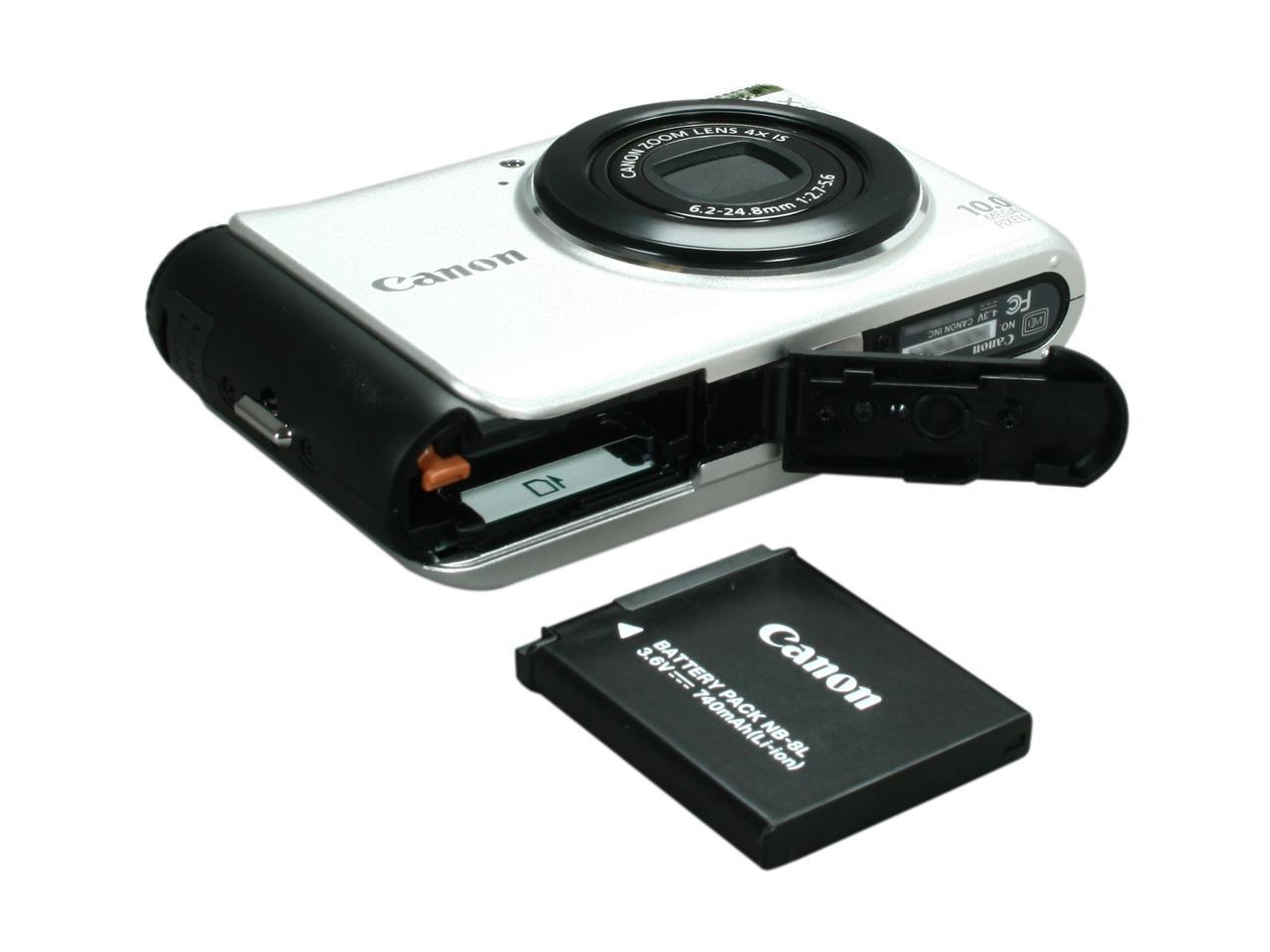Canon PowerShot A3000 IS Silver 10.0 MP Digital Camera