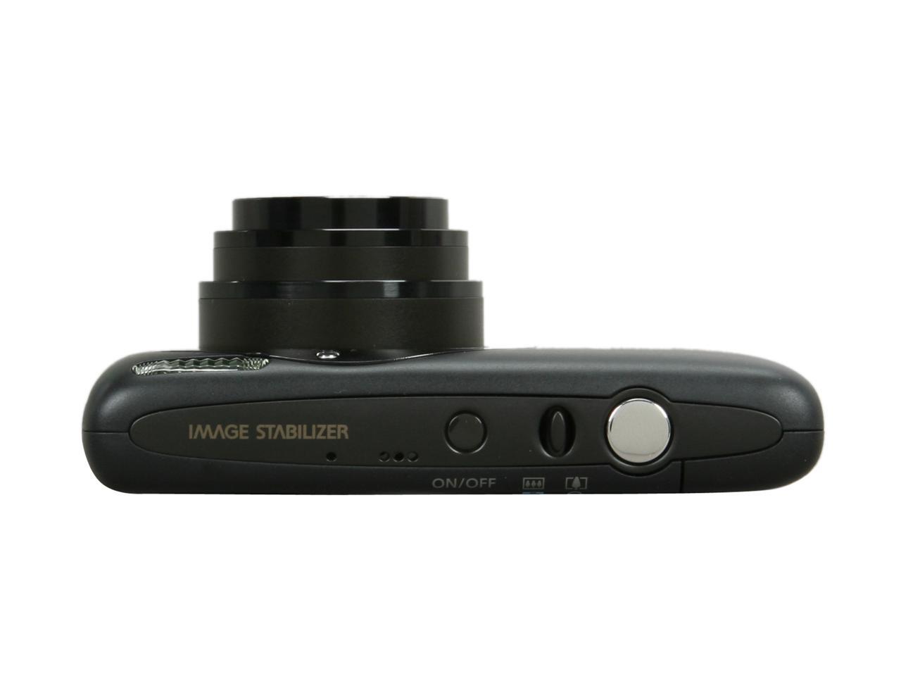 Canon PowerShot SD1400 IS Black 14.1 MP 28mm Wide Angle Digital Camera