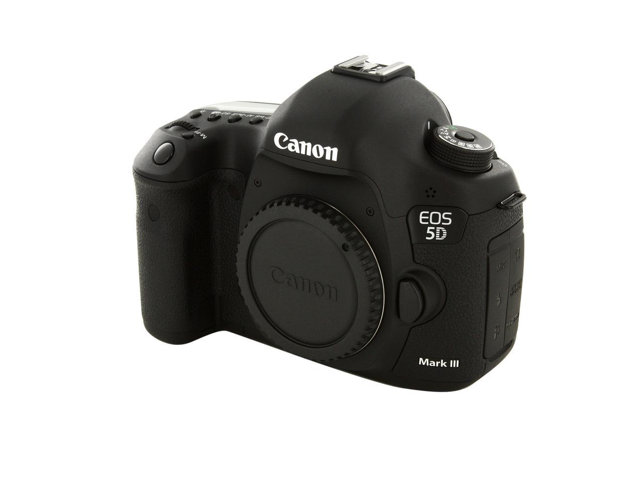Canon EOS 5D Mark III 22.3MP Full Frame CMOS with 1080P Full-HD Video Mode  Digital SLR Camera - Body Only