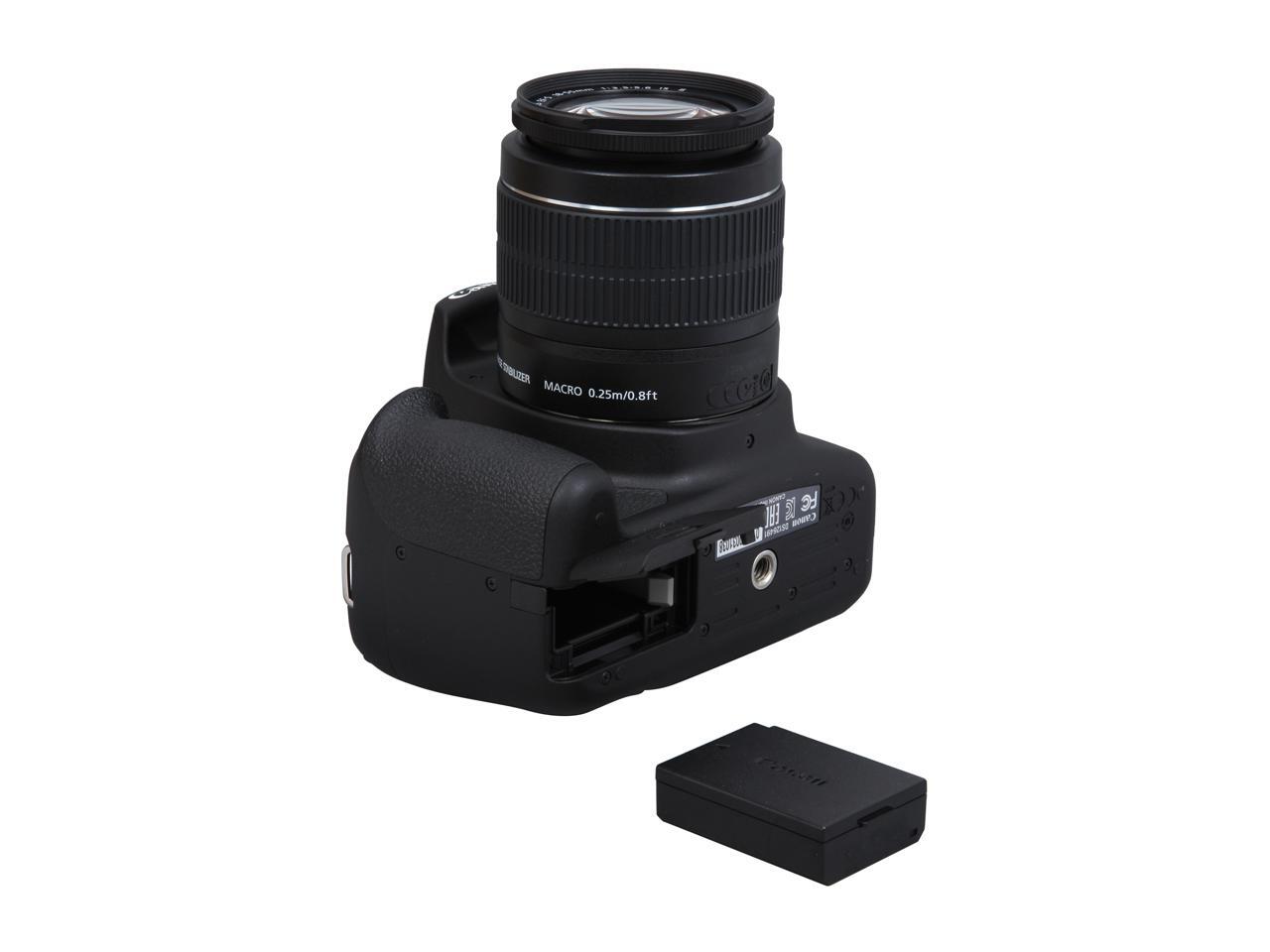 Canon Rebel T5 9126B003 Black Digital SLR Camera w/ EFS 1855mm IS II