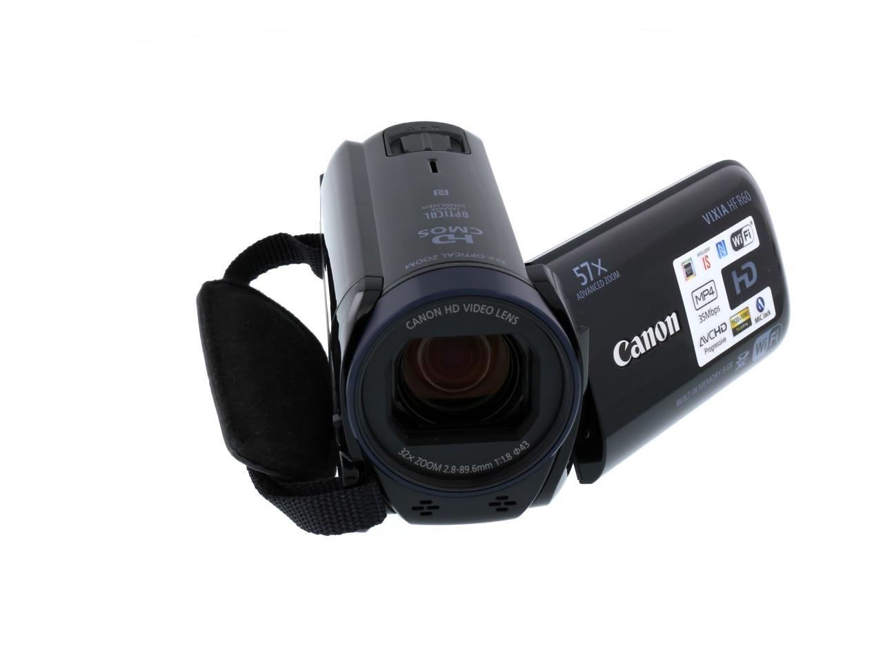 Canon VIXIA HF R60 0279C001 Black Full HD HDD/Flash Memory Camcorder