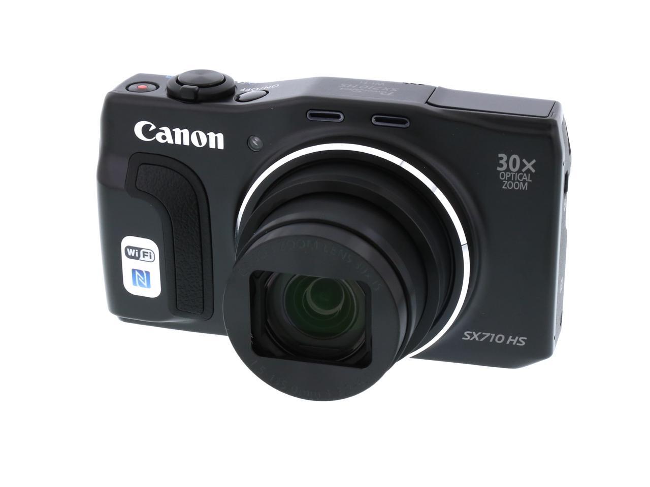 Canon PowerShot SX710 HS Black 20.3 MP 25mm Wide Angle HighEnd