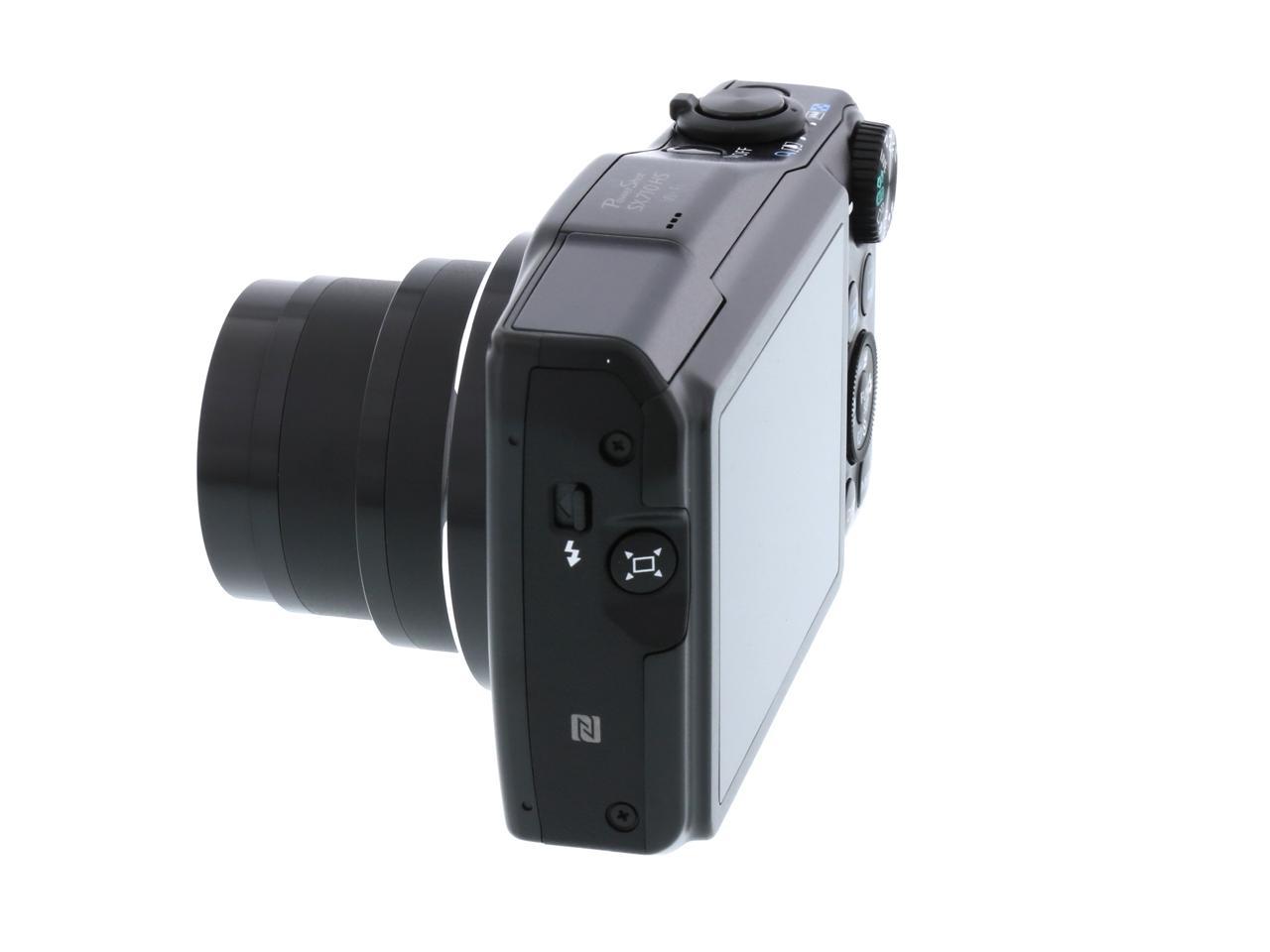 Canon PowerShot SX710 HS Black 20.3 MP 25mm Wide Angle High-End, Advanced Digital Camera HDTV