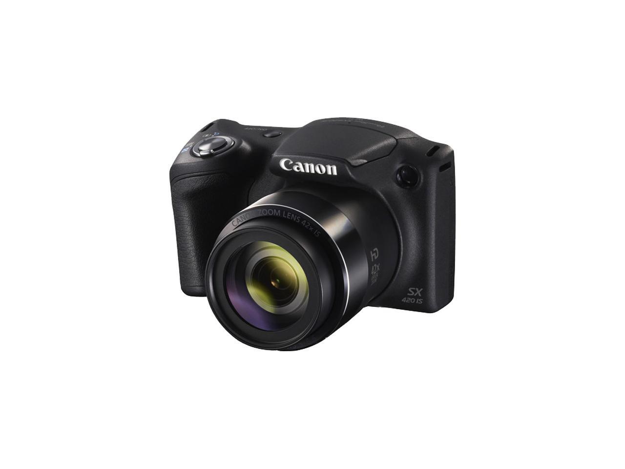 Canon PowerShot SX420 IS Digital Camera Black