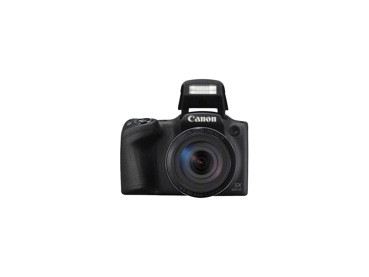 Canon PowerShot SX420 IS Digital Camera Black