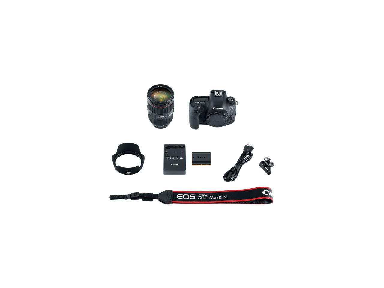 Canon EOS 5D Mark IV EF 24-105mm f/4L IS II USM Lens Kit - Newegg.com