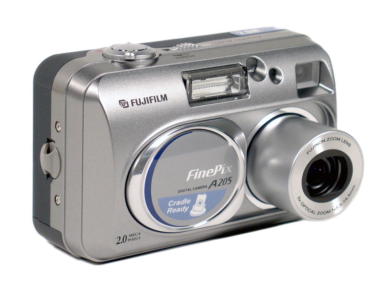 FUJIFILM A205 Silver 2.0 MP Digital Camera - Newegg.com