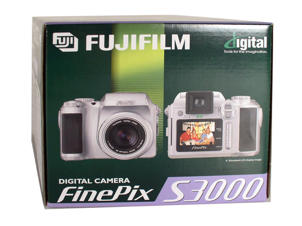 FUJIFILM FinePix S3000 2Tone 3.2MP Digital Camera