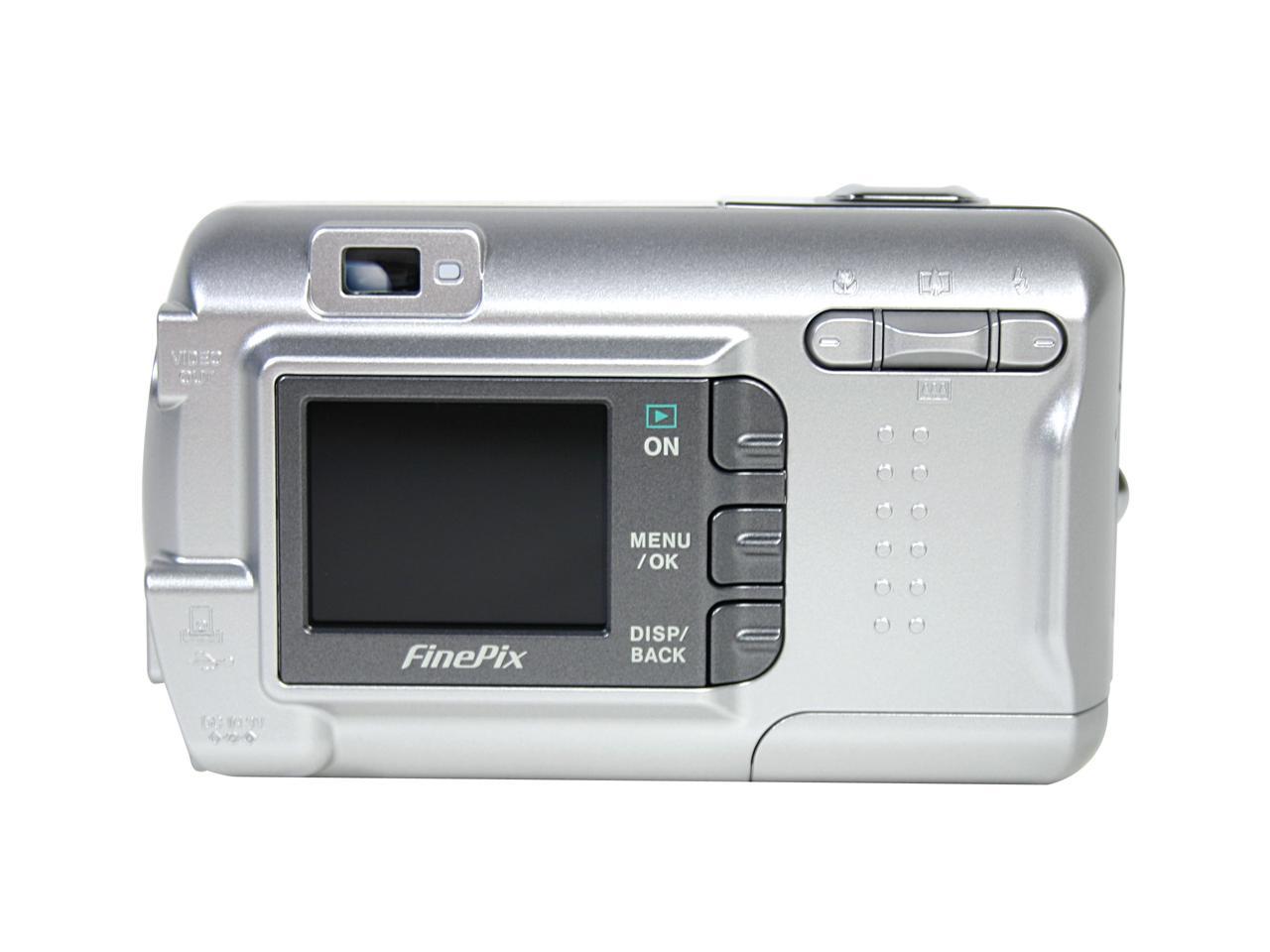 FUJIFILM FinePix A340 Silver 4.0MP Digital Camera - Newegg.com