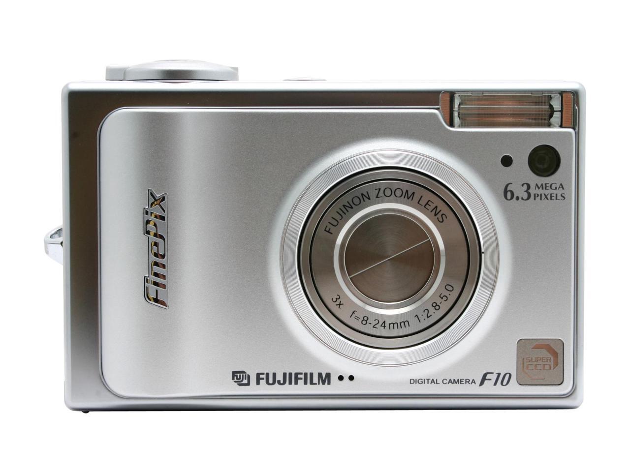 FUJIFILM FinePix F10 Silver 6.1 MP Digital Camera