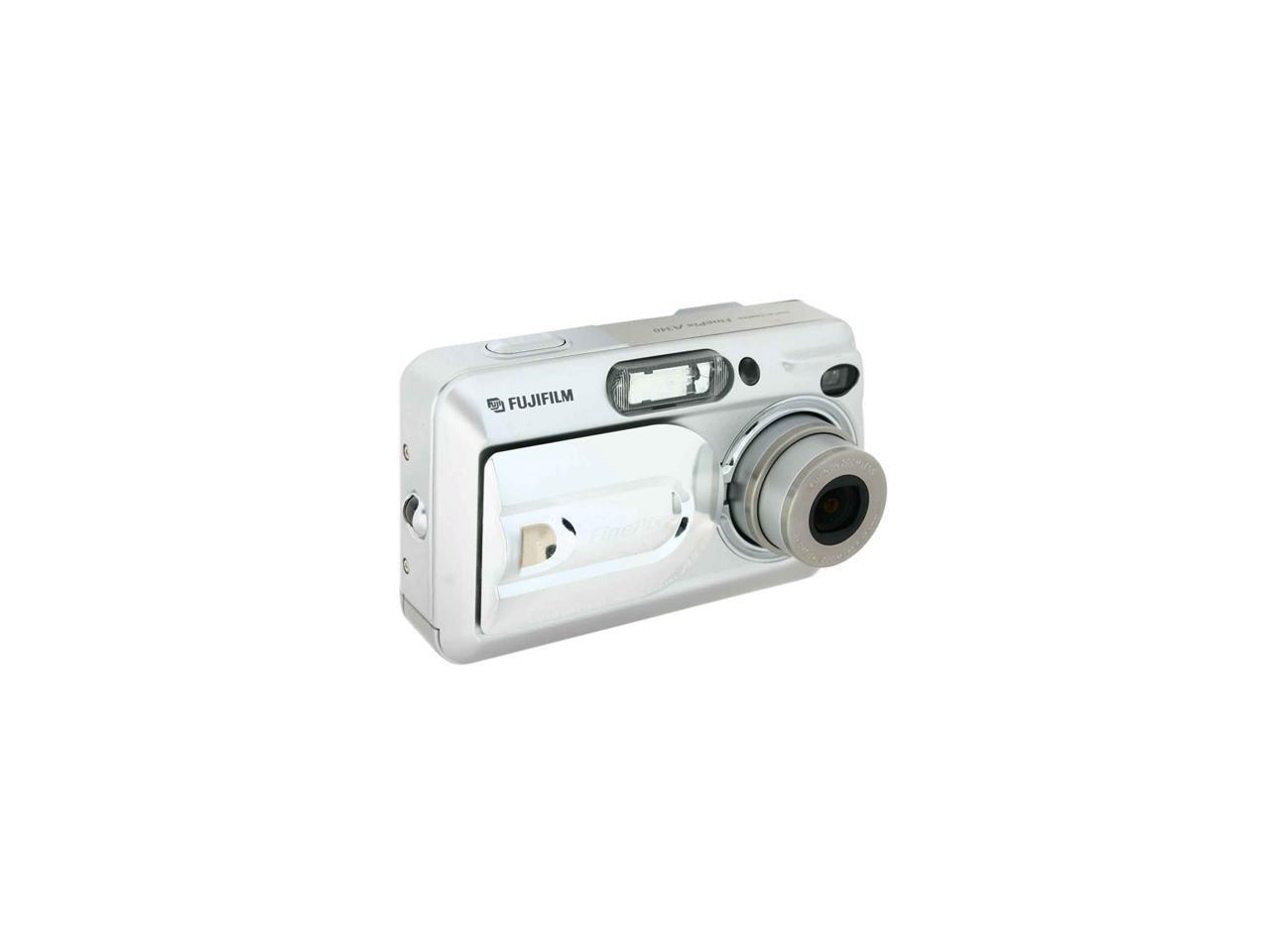 Refurbished FUJIFILM FinePix A340 Silver 4.0 MP Digital Camera