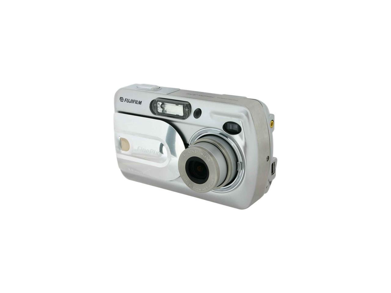 Refurbished FUJIFILM FinePix A340 Silver 4.0 MP Digital Camera