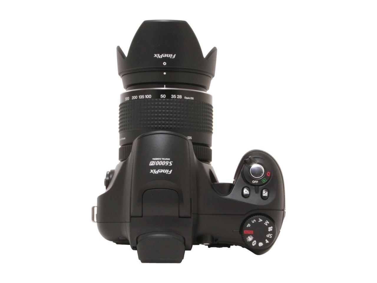 FUJIFILM FinePix S6000fd Black 6.3 MP Digital Camera