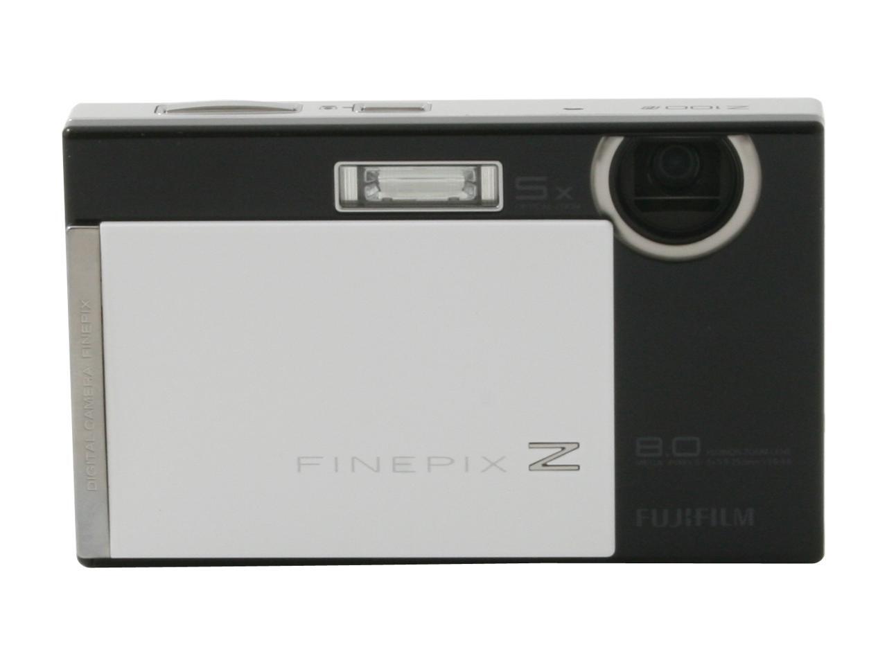 FUJIFILM FinePix Z100fd Black&White 8.0 MP Digital Camera