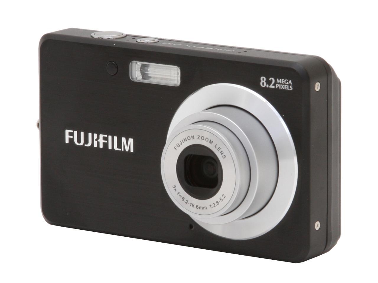 draagbaar Roestig bureau FUJIFILM FinePix J10 Black 8.0 MP Digital Camera - Newegg.com