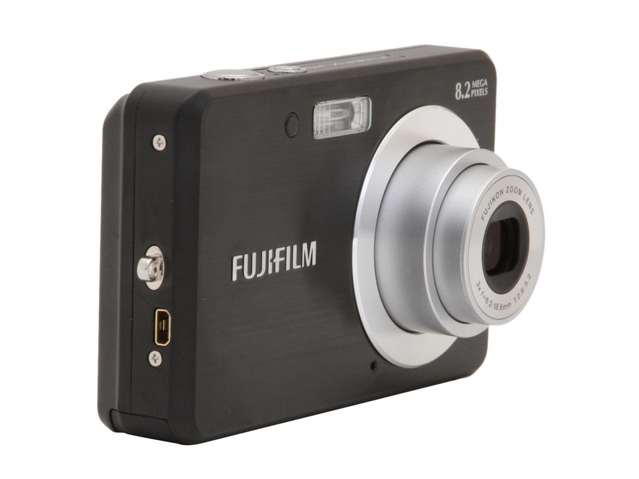 FUJIFILM FinePix J10 Black 8.0 MP Digital Camera