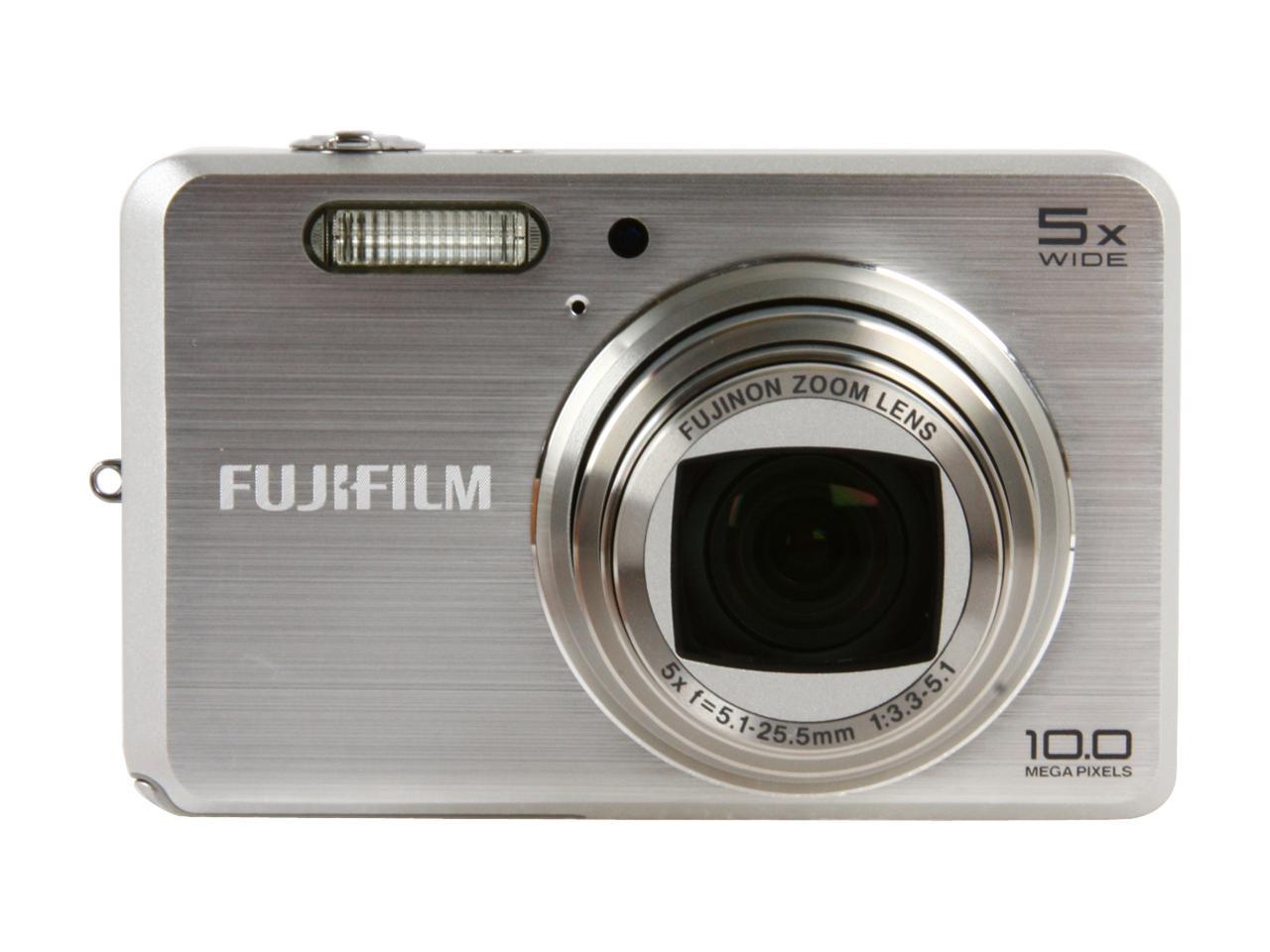 Fujifilm Finepix J150w Silver 10 Mp 28mm Wide Angle Digital Camera 