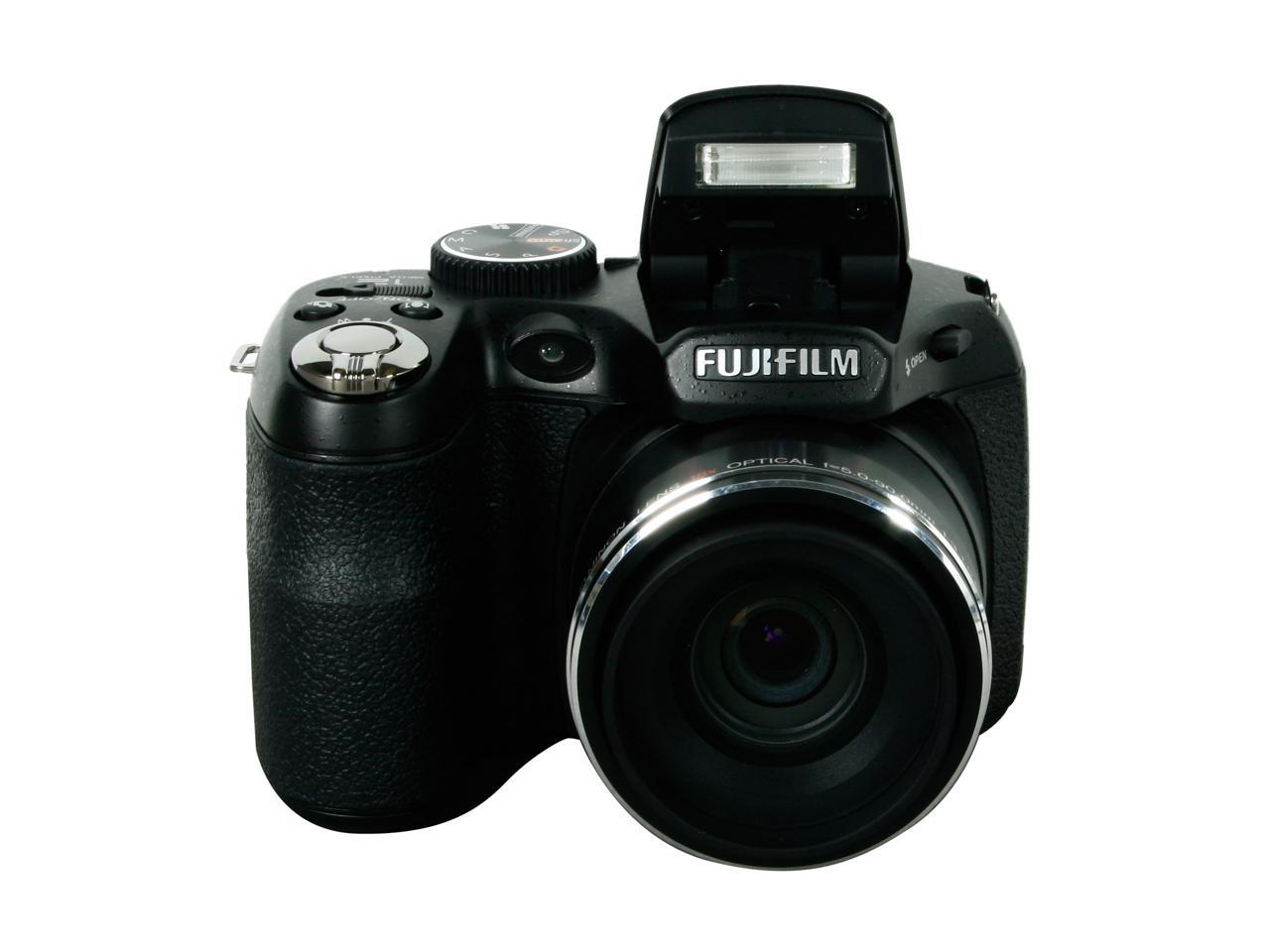 FUJIFILM FINEPIX S1800 Black 12.0 MP 28mm Wide Angle Digital Camera