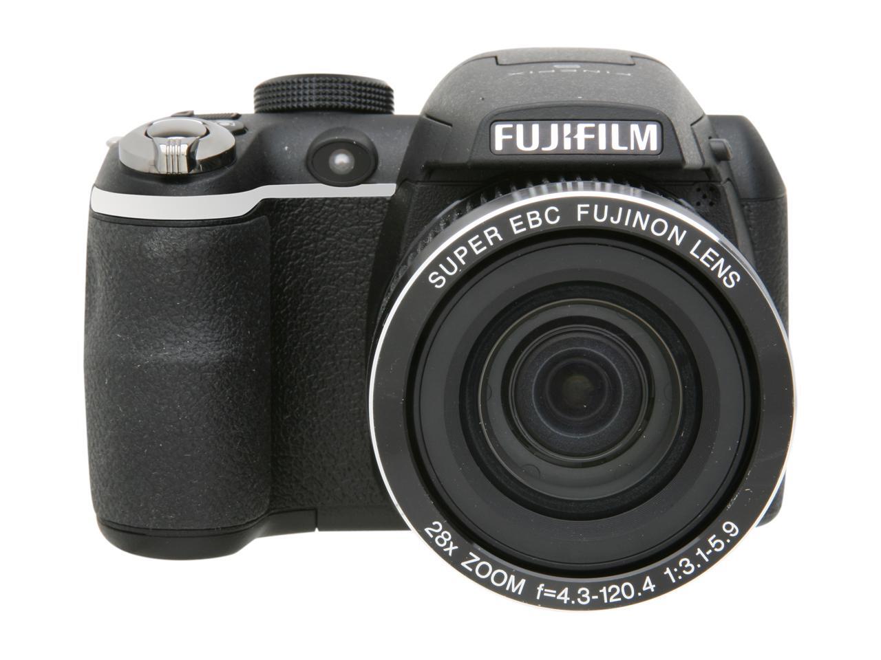 Refurbished FUJIFILM FinePix S3400 Black 14 MP 24mm Wide Angle Digital