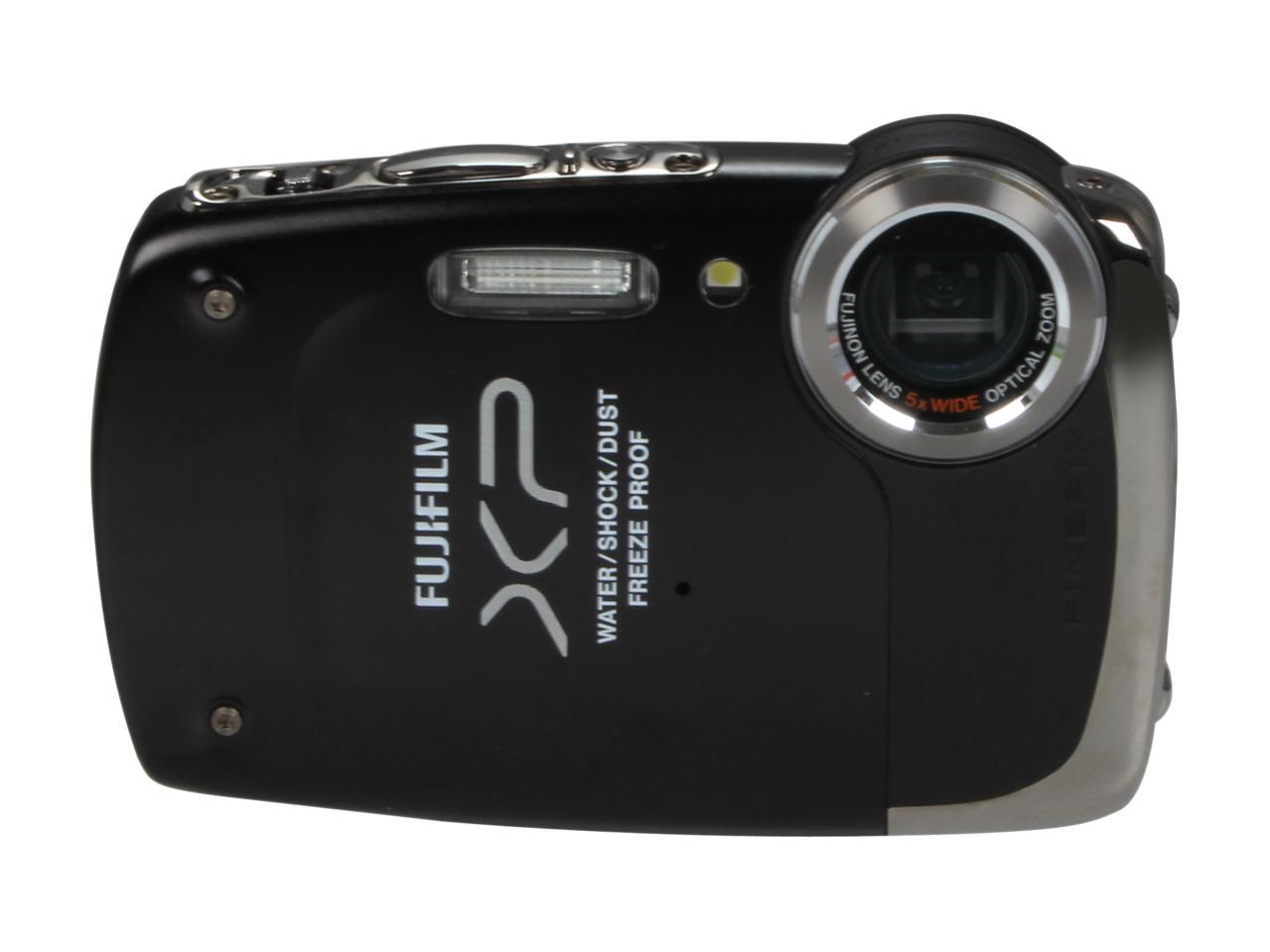 Refurbished FUJIFILM FinePix XP20 Black 14.2 MP Waterproof Digital