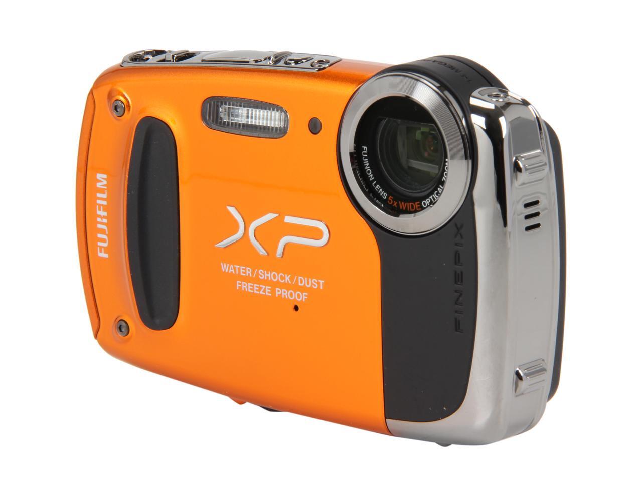FUJIFILM FinePix XP50 16233582 Orange 14.4 MP 2.7" 230K Action Camera