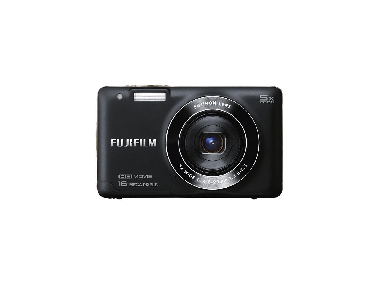 FUJIFILM FinePix JX660 Black 16 MP 26mm Wide Angle Digital Camera