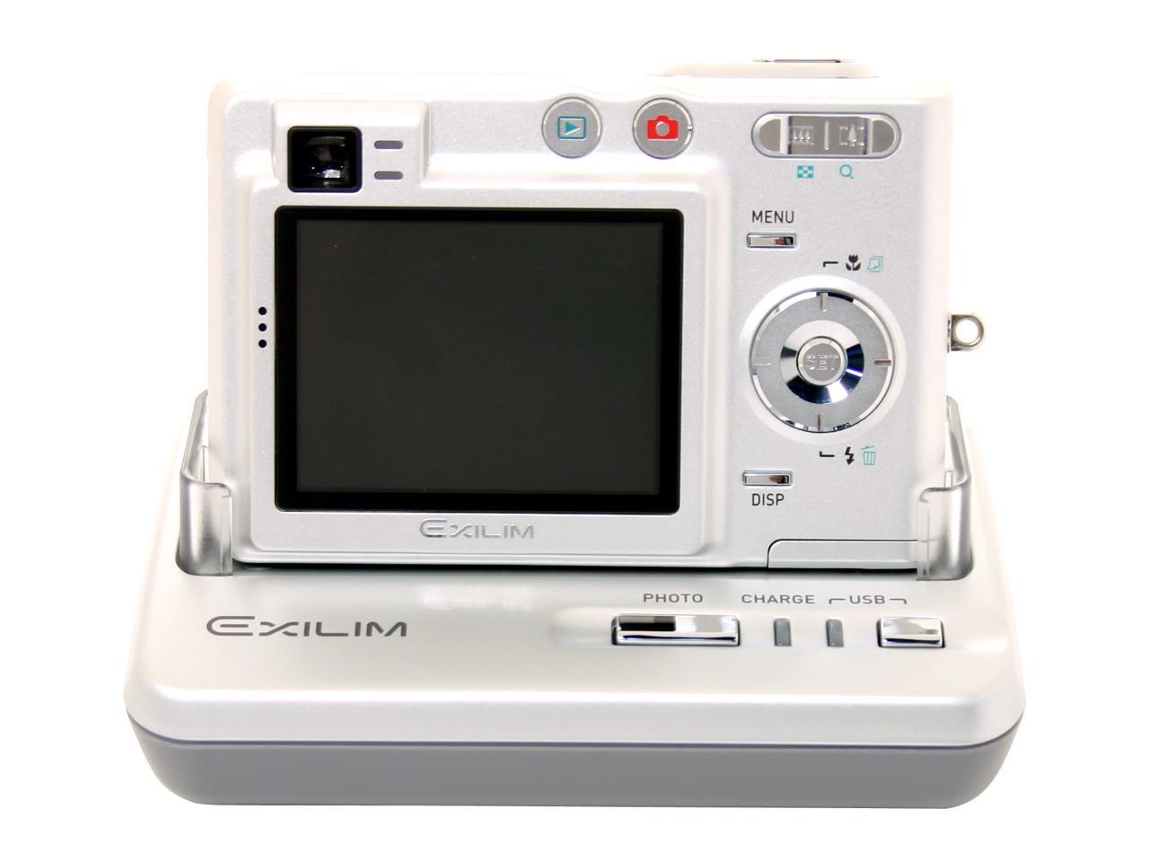 CASIO Exilim EX-Z40 Silver 4.0MP Digital Camera - Newegg.com