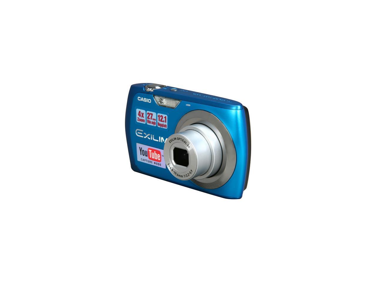 CASIO EXILIM EXS8 Blue 12 MP Digital Camera