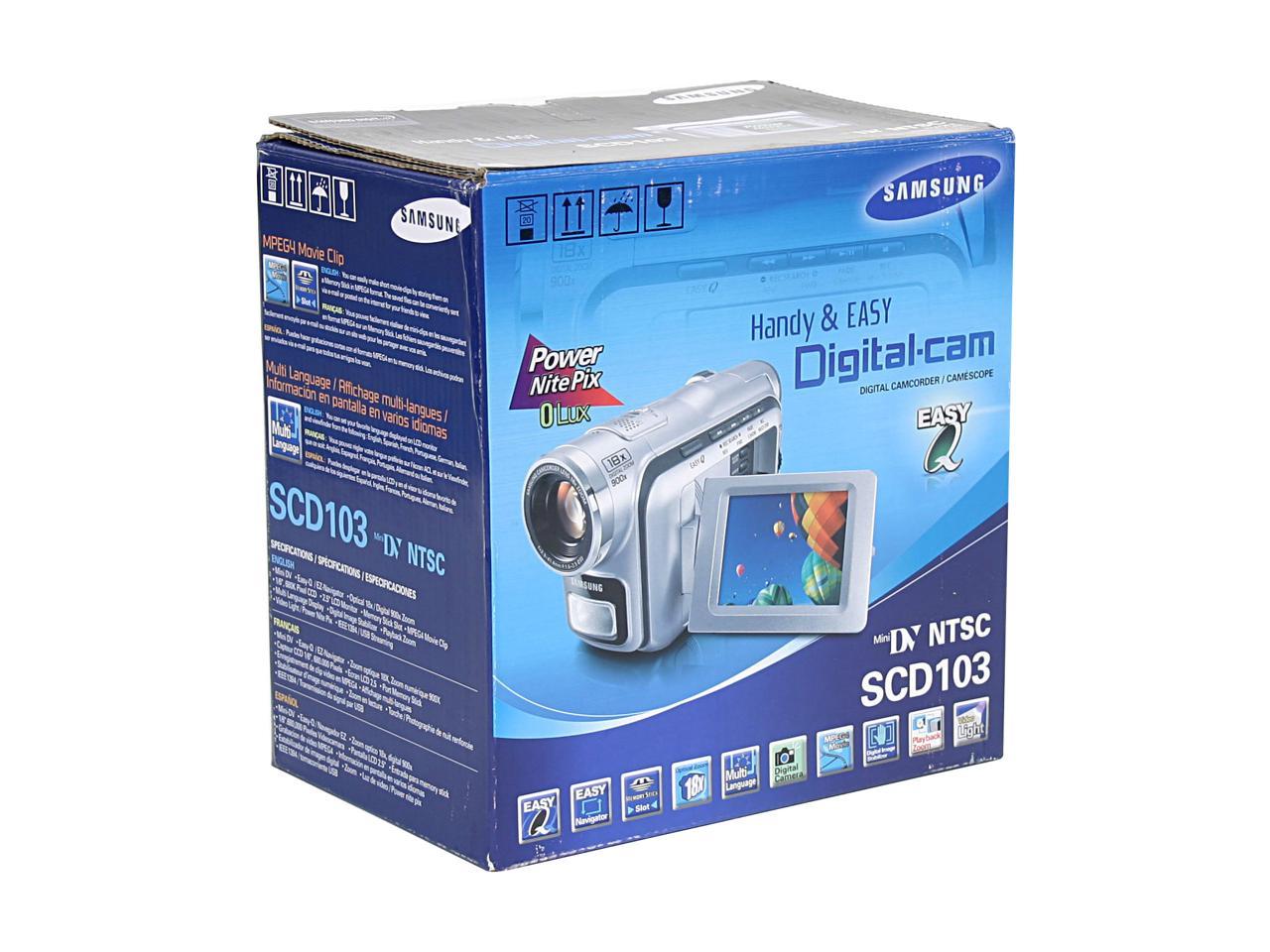 samsung camcorder scd103