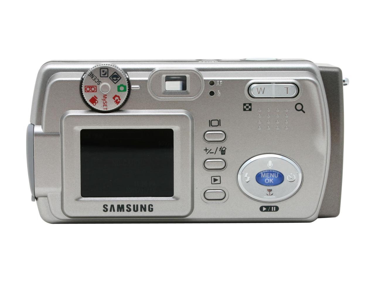 SAMSUNG Digimax 430 Silver 4.0MP Digital Camera