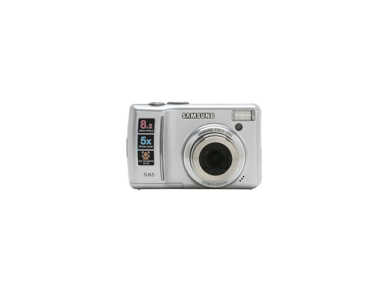 SAMSUNG S85 Silver 8.2 MP Digital Camera - Newegg.com