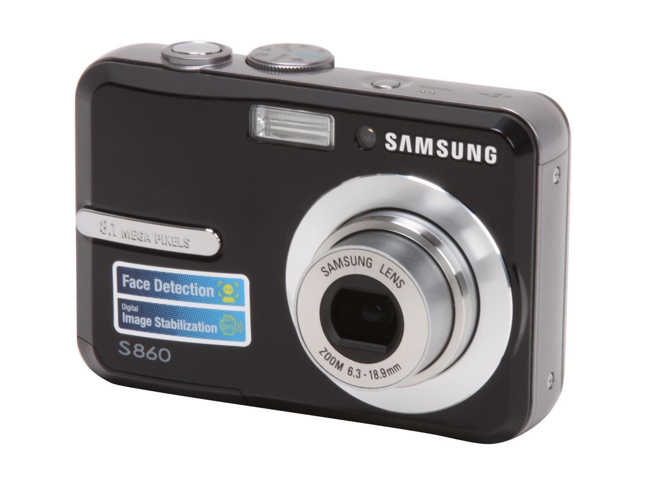 SAMSUNG S860 Black 8.1 MP Digital Camera