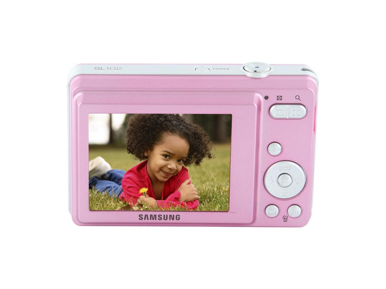 SAMSUNG SL102 Pink 10.2 MP Digital Camera