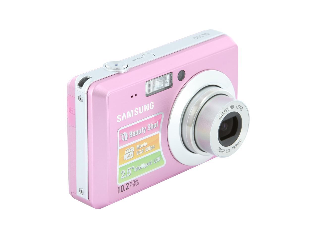 SAMSUNG SL102 Pink 10.2 MP Digital Camera