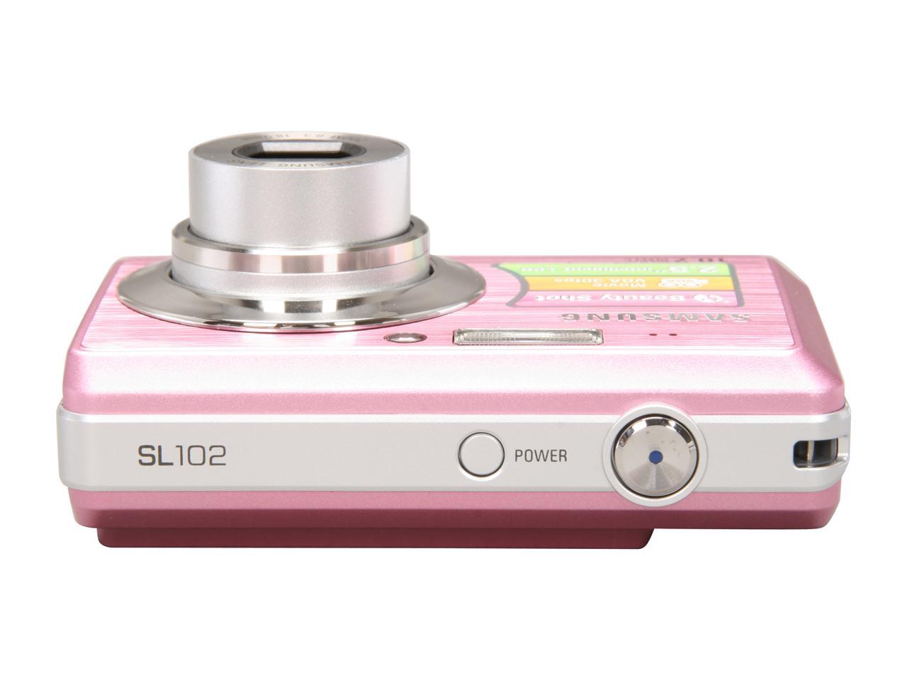 SAMSUNG SL102 Pink 10.2 MP Digital Camera